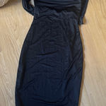 CLEO HALTER TIE MIDI DRESS Black Size XXS Photo 0