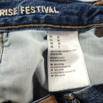 American Eagle  Vintage High Rise Festival Shorts Distressed Size 00 EUC Photo 5