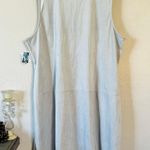 Alfani NWT size 24 W gray faux suede vegan suede soft shift dress Photo 1
