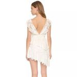 Tularosa Lorraine Ivory Cold Shoulder Lace Dress Size Small Photo 8
