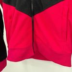 Bench . black pink fleece full zip up fleece sweatshirt jacket pockets size large Photo 3