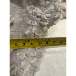 &merci &merci Floral Pom Pom Aline Dress Medium Grey Short Sleeve Mini New Photo 7