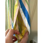 Cara Cara Campbell Multi Stripe Cotton Summer Midi Dress Size M Blue Photo 10