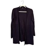 LULULEMON Sit In Lotus Wrap II Black Cherry Purple Athletic Cardigan Sweater 6 Photo 2