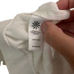 Athleta  white 100% linen mini tennis athletic skirt 14 ￼ Photo 5