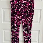 Juicy Couture Tie Dye Pajama Pants Pink Black Size M Photo 0