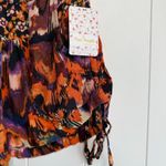 Free People  shorts print spring summer casual beach lounge pull on XS Photo 2