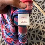 SO  Perfect Shirt Pink & Blue Plaid Soft Rayon‎ Relaxed Fit Button Front Size M Photo 12