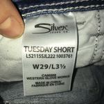 Silver Jeans Silver cutoff denim western shortie shorts Photo 2