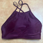 Aerie  Burgundy Bikini Top Photo 0