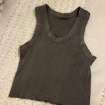 Brandy Melville  Grey Tank Top Photo 0