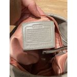 Coach medium hobo style bag gray leather with matching wallet Photo 4