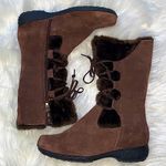 Isotoner  Brown Faux Fur Brown Winter Snow Boots Photo 0