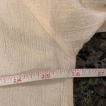 ATM Flowy Beach Cover Dress Size Small Roll Tab Sleeves Oversized 100% Cotton Photo 6