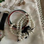 Vintage to Now Christmas Holiday Assorted Jewelry Lot, Jewelry Bundle Red Photo 3