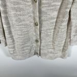 Pendleton Cotton Cardigan Sweater Coastal Grandma Women Size Large Cream Photo 2