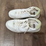 Madewell  MWL‎ Court Low-Top Sneakers in White and Green Women's Size 9M School Photo 8
