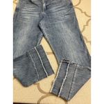 Democracy  Ab solution Kick Flare Double Layer Fray Hem Crop Jeans, size 10 Photo 13