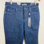 Nine West NWT  Bleecker Fit Bootcut Blue Back Pockets Jeans Denim Sz 6 Photo 4