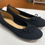 Talbots Women's Black Penelope Knit Ballet Flat with Bow, NWOT, 7.5 Photo 0