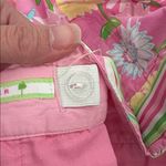Lilly Pulitzer Vintage  White Label Bermuda Shorts‎ Pink Floral dragonfly size 4 Photo 5