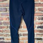 ANINE BING  Black Blue Brix Activewear Athletic Leggings Women's Size XS Photo 5