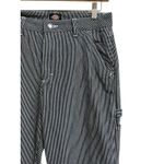 Dickies  women's relaxed fit hickory stripe‎ carpenter pants size 27R Photo 1