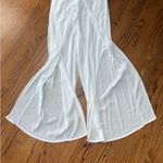 Kona Sol White Swim Beach Cover Up Wide Leg Pants Photo 2