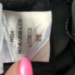 Habitual Jeans 'Eve' Hi Rise Skinny Jean Licorice Signature Coated Denim size 26 Photo 11