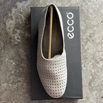 Ecco  Felicia Gravel Leather Wedge Heel Shoes, Size EU 41 | US 10-10.5 New in Box Photo 5