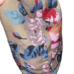 Dizzire one piece shorts jumpsuit with vneck and back zip size medium Tan Photo 3