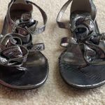 Unlisted Dark silver sandals size 10 Photo 2