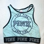 PINK - Victoria's Secret VICTORIA'S Secret Pink High-Neck Crop Bra Top - XS Photo 0