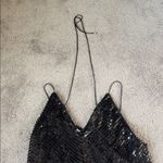 Tobi  Black Mini Sequin Dress SIZE M Photo 1