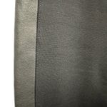 J.Crew Genuine Leather Pixie Black Tuxedo Stripe Back Zip Legging Womens 2 Photo 1