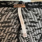 Free People  open front cocoon kimono duster, fringed sleeve det Oversized XS Photo 2