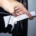 ZARA Woman Black Metallic Faux Suede Open Front Tie Vest Size Medium Photo 4