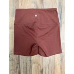 Yogalicious LUX High Waist Biker Shorts Clay Brown Butter Soft S Photo 1