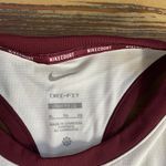 Nike  Court Dri-Fit Slam Tennis Dress Back Cut Out Mesh Pleats - Sz XL 🧡🎀 Photo 14