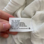 EUC RIXO women’s basketball team white cream black polka‎ dot ruffle lined dress Size XS Photo 5