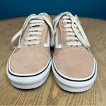 Vans  Old Skool Lace Up Low Suede Canvas Sneakers Pale Pink Men’s 6/Women’s 7.5 Photo 3