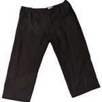 Oscar de la Renta  Black Wool Blend Pants Size 18W Photo 0