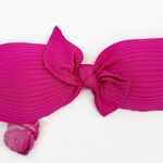 Robin Piccone Neelah Bandeau Bikini Top SZ Extra Small New Removable Straps NWOT Photo 1