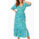 Lilly Pulitzer Brantley NWT midi wrap dress size small Photo 13