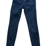 Madewell  9 High Rise Skinny Jeans Button Fly Black Raw Hem Size 28 Photo 0