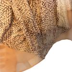 LOGO By Lori Goldstein LOGO Snakeskin Print Cardigan Berry White w/ Chiffon Hem Longline size small Photo 1