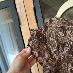 Anthropologie Moon River Smocked midi dress paisley ruffles embroidered tiered Photo 4