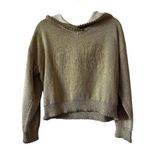 Cult Gaia  x GAP Metallic Gold Hoodie Top Size S S1 Photo 0