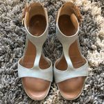 Tod's Tod’s T-bar Wedge Ankle Strap Sandals. Size 37 Photo 2