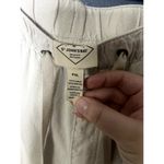st. john's bay Linen Blend Cream Capri/Cropped Pants Jogger Bottoms Petite XL Photo 5